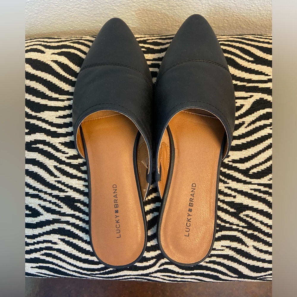 New Lucky Brand slip on shoes - black